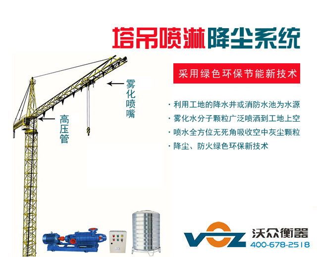 塔吊噴淋降塵系統(tǒng) 塔吊噴淋降塵系統(tǒng)