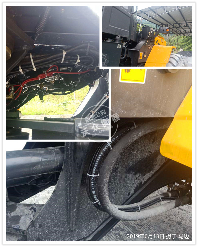 馬邊裝載機電子秤安裝現場 馬邊裝載機電子秤安裝現場